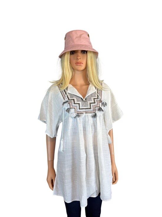 NWOT Tilley The Iconic T1 Bucket - Light Pink 7 1/2 60cm Large New - Picture 14 of 16